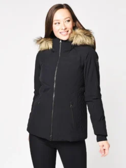 Obermeyer Women's Siren Jacket With Faux Fur
