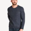 Obermeyer Men's Textured Crewneck Sweater