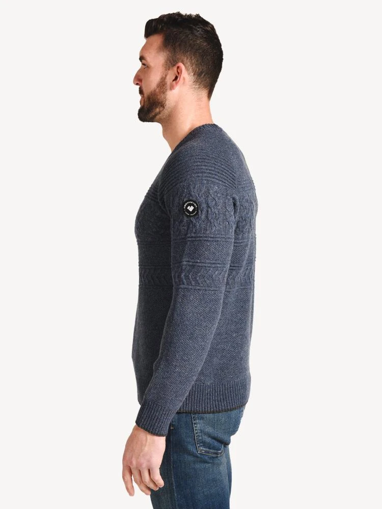 Obermeyer Men's Textured Crewneck Sweater - Image 2