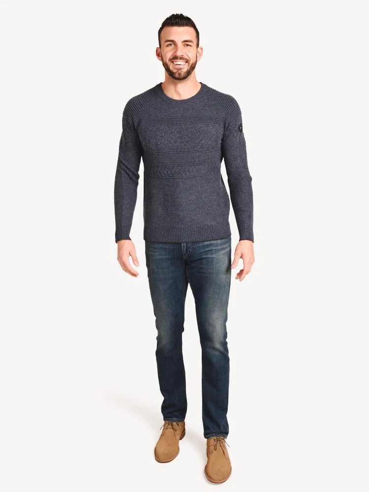 Obermeyer Men's Textured Crewneck Sweater - Image 4